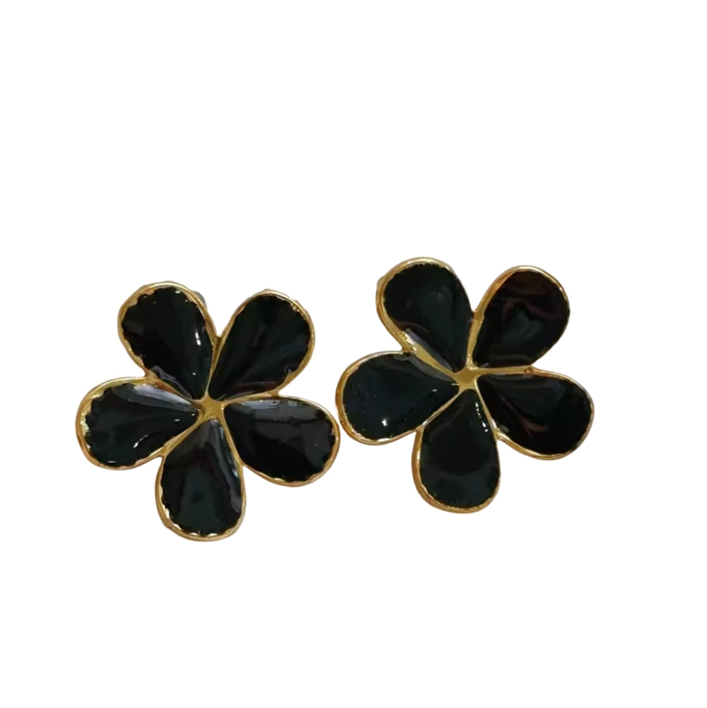 5-Petal Flower Stud Earring