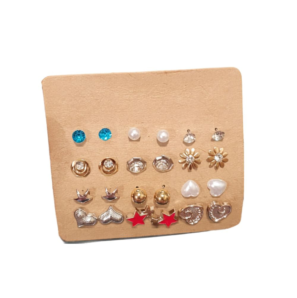Fashion Stud Earring Set