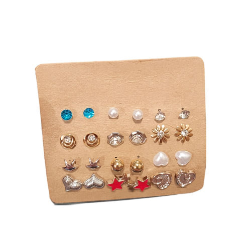 Fashion Stud Earring Set
