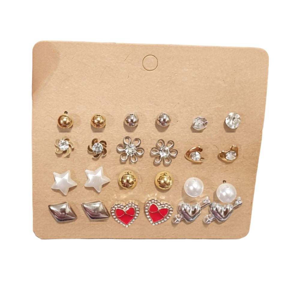 Fashion Stud Earring Set